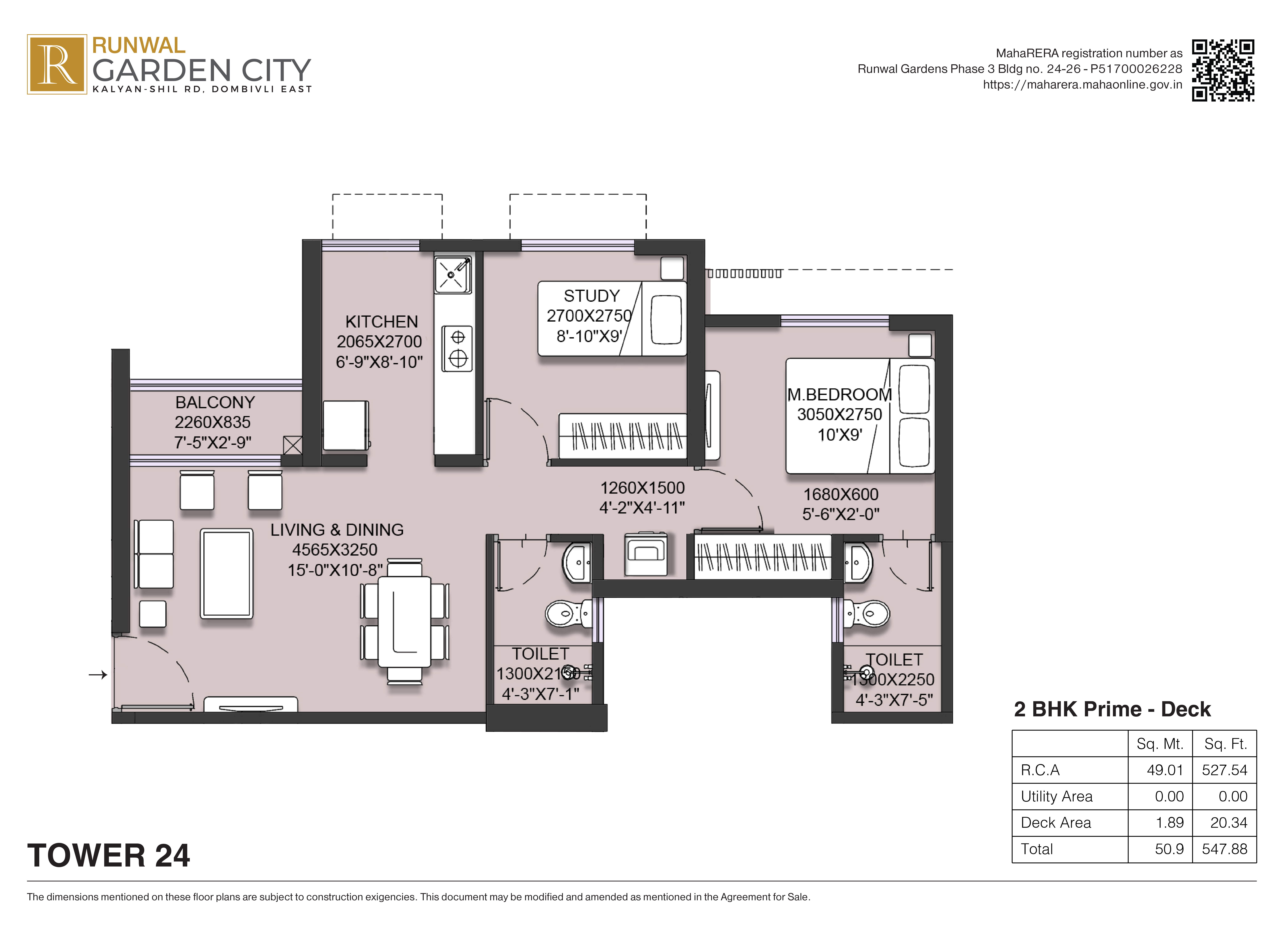 Tower 53 - Refuge Floor Plan